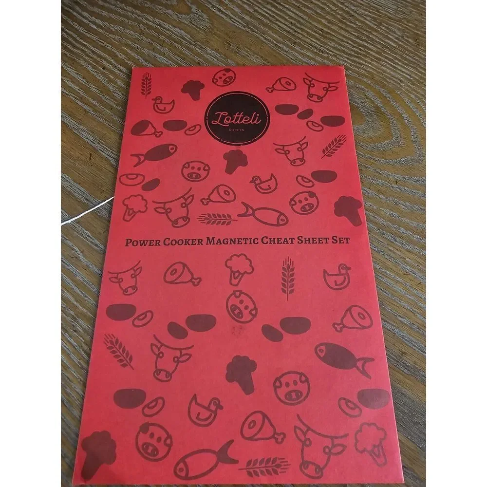Lotteli Kitchen Pressure Cooker Cook Times Cheat Sheet‎ Chart Magnet Instapot